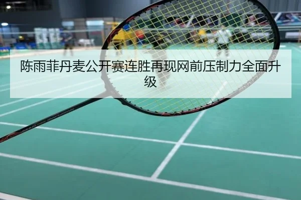 陈雨菲丹麦公开赛连胜再现网前压制力全面升级
